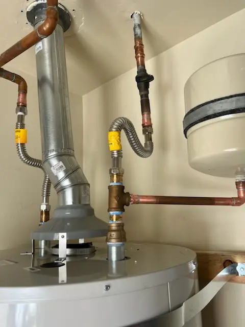 Water heater installation and plumbing repair in Orangecrest