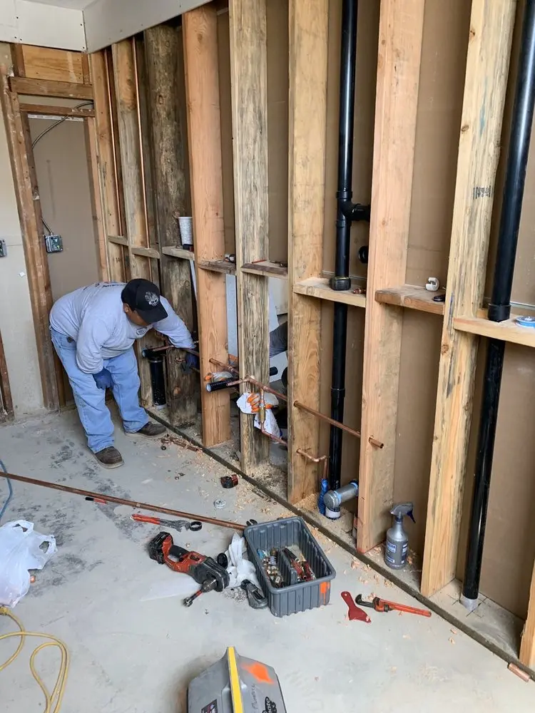 Commercial rough-in plumbing for Trenchless Sewer Repair in Orangecrest